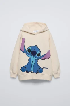 SWEATSHIRT CAPUZ LILO & STITCH © DISNEY OVERSIZE FIT-ZARA Store