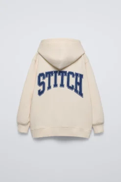 SWEATSHIRT CAPUZ LILO & STITCH © DISNEY OVERSIZE FIT-ZARA Store