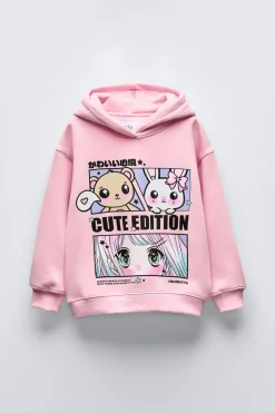 SWEATSHIRT CAPUZ OVERSIZE FIT-ZARA Discount