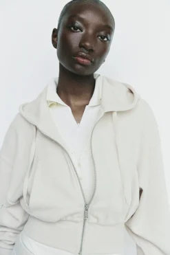 ZARA Winter Layersnew|Sweatshirts / Joggers^SWEATSHIRT CAPUZ SOFT Cru