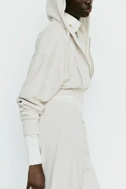 ZARA Winter Layersnew|Sweatshirts / Joggers^SWEATSHIRT CAPUZ SOFT Cru