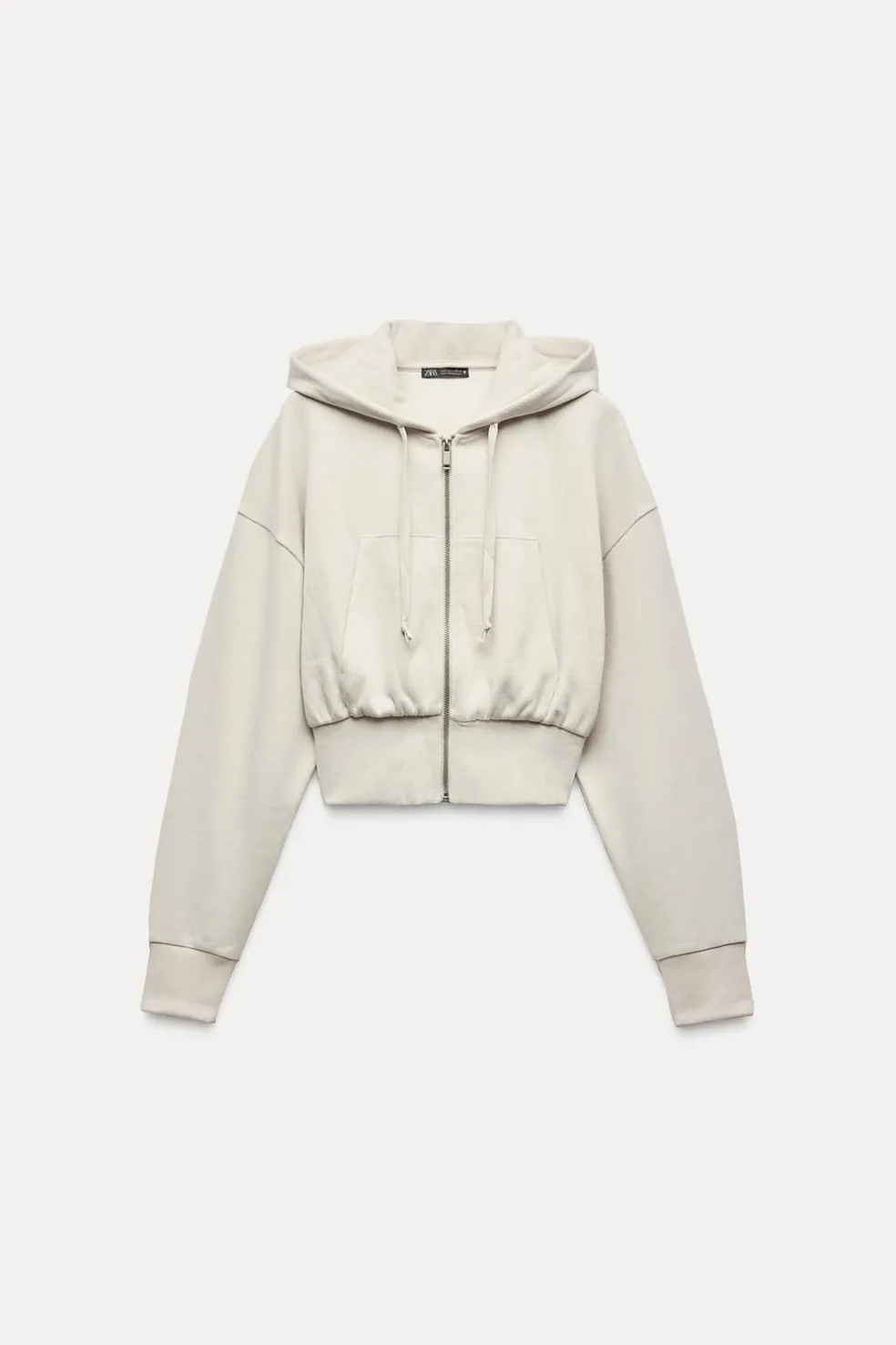 ZARA Winter Layersnew|Sweatshirts / Joggers^SWEATSHIRT CAPUZ SOFT Cru