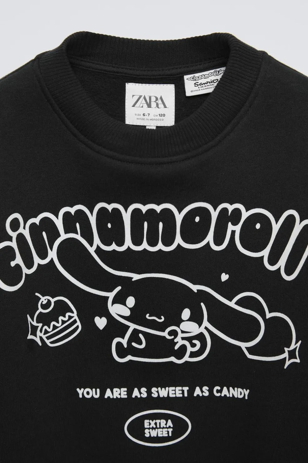 SWEATSHIRT CINNAMOROLL © SANRIO-ZARA Shop