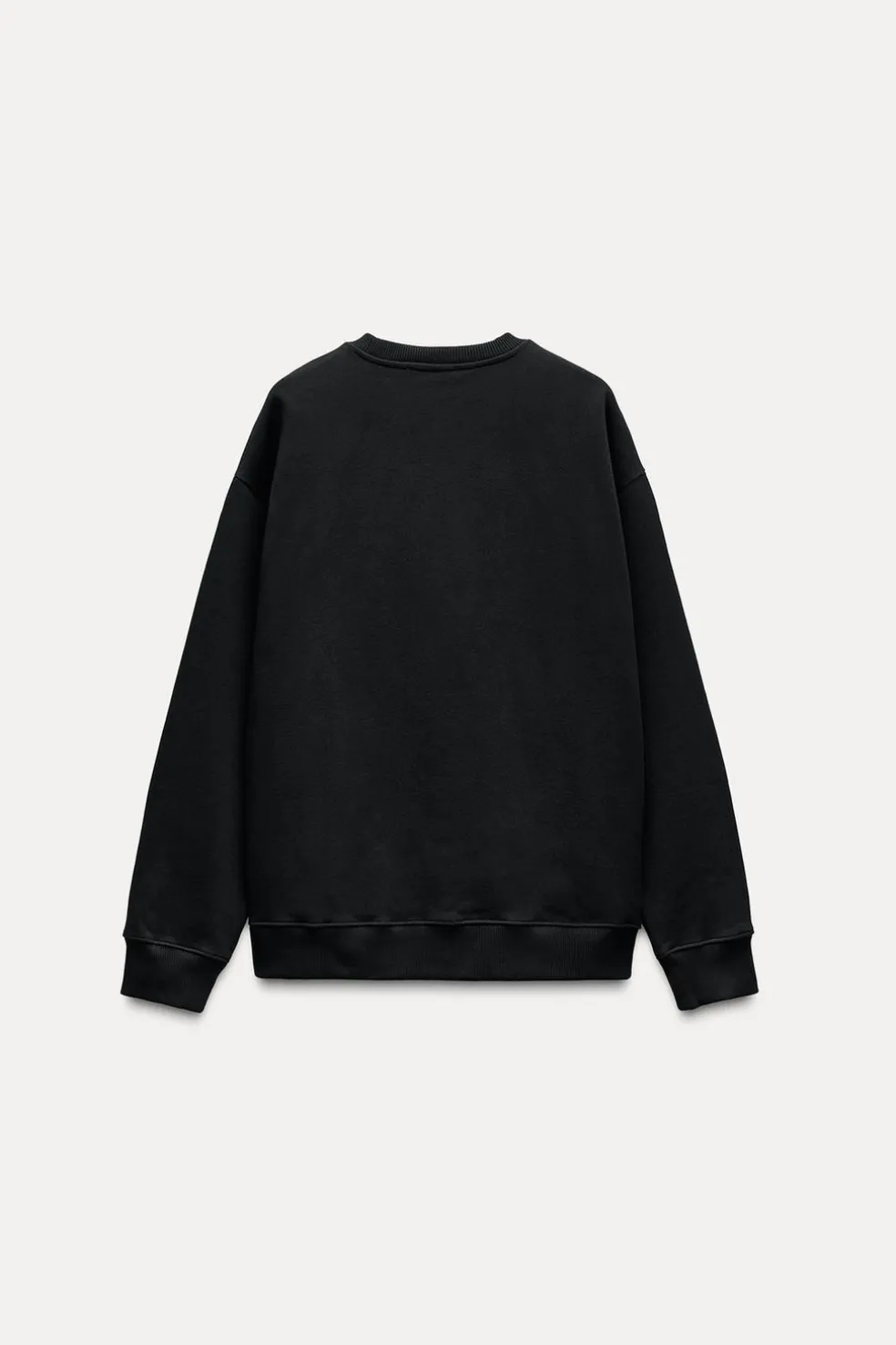 ZARA Sweatshirts / Joggers|T-Shirts^SWEATSHIRT CLAUDIA SCHIFFER - PHOTO BY LUIGI & LANGO LICENSED BY TRUNK ARCHIVE Preto