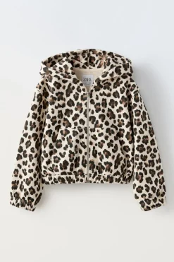 SWEATSHIRT COM ANIMAL PRINT-ZARA Sale