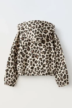 SWEATSHIRT COM ANIMAL PRINT-ZARA Sale