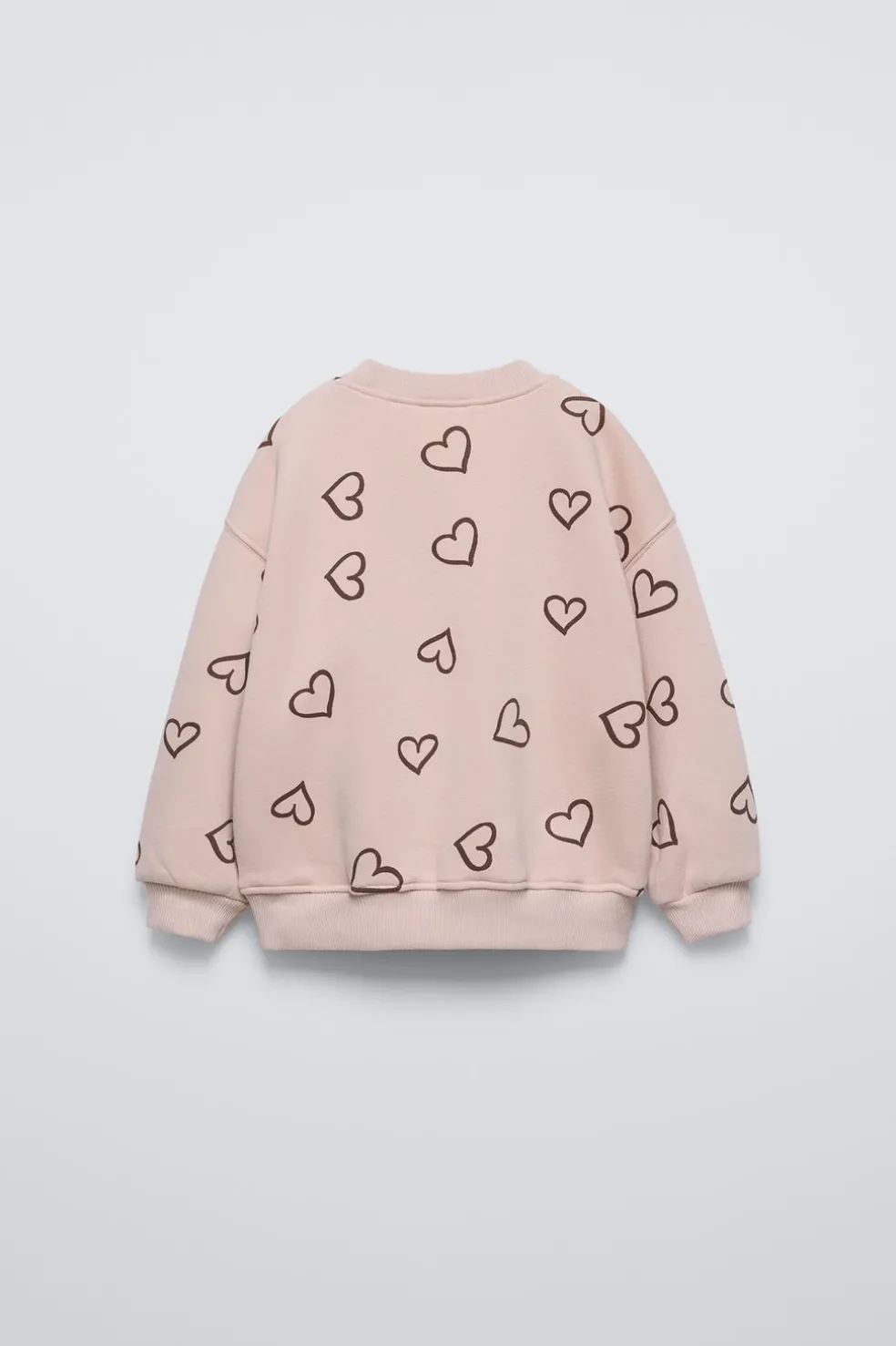 SWEATSHIRT COM CORAÇÕES-ZARA Discount