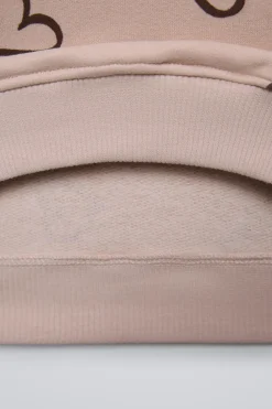 SWEATSHIRT COM CORAÇÕES-ZARA Discount