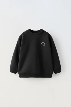 SWEATSHIRT COM MENSAGEM-ZARA Cheap
