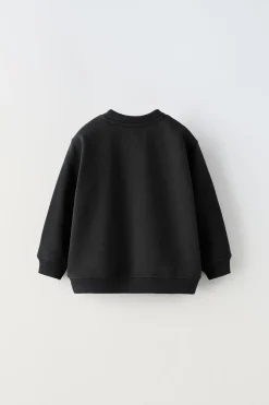 SWEATSHIRT COM MENSAGEM-ZARA Cheap