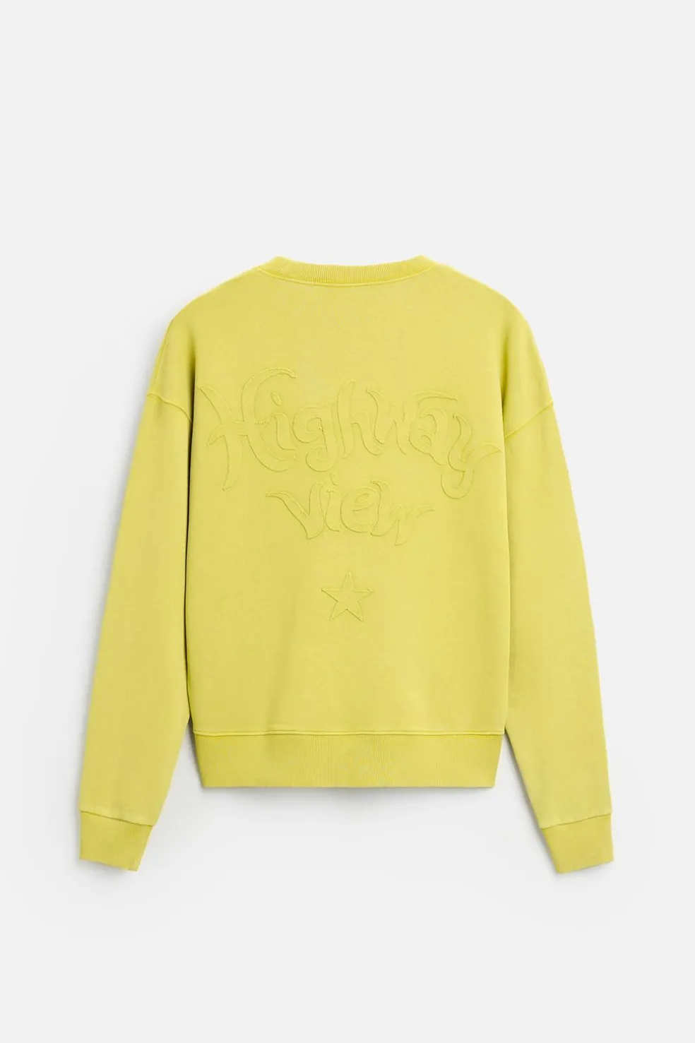 ZARA Camisola / Casacos|Sweatshirts^SWEATSHIRT COM REMENDO DE TEXTO Lima