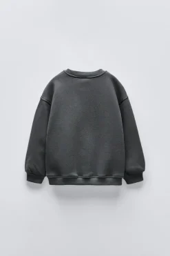 SWEATSHIRT CORAÇÃO COM BRILHO-ZARA Flash Sale