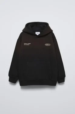 SWEATSHIRT DE CAPUZ COM EFEITO DE LAVAGEM-ZARA Cheap