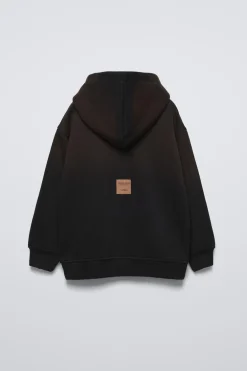 SWEATSHIRT DE CAPUZ COM EFEITO DE LAVAGEM-ZARA Cheap
