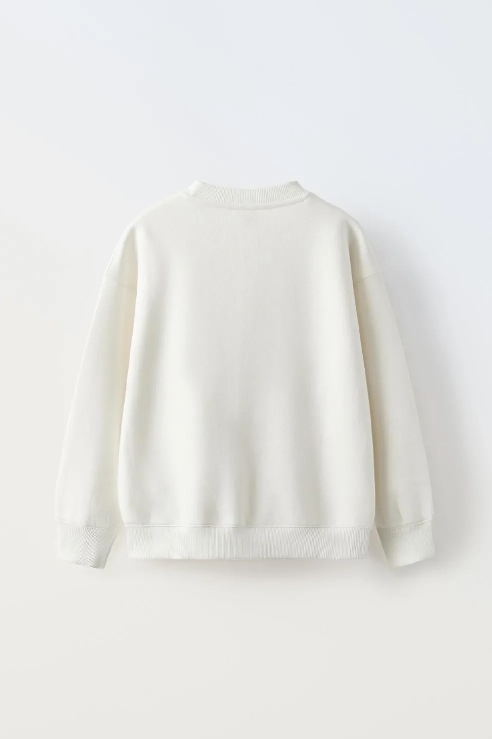 SWEATSHIRT DE FELPA BÁSICA-ZARA Best Sale