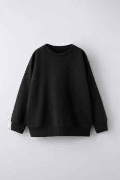 SWEATSHIRT DE FELPA LISA-ZARA Cheap