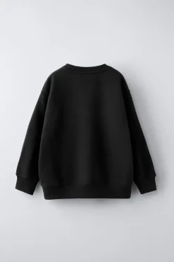 SWEATSHIRT DE FELPA LISA-ZARA Cheap
