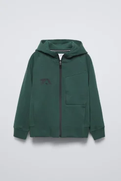 SWEATSHIRT DESPORTIVA COM BOLSO-ZARA Clearance