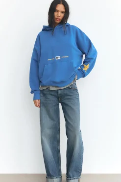 ZARA Sweatshirts / Joggers|T-Shirts^SWEATSHIRT DUA LIPA© Azul-claro