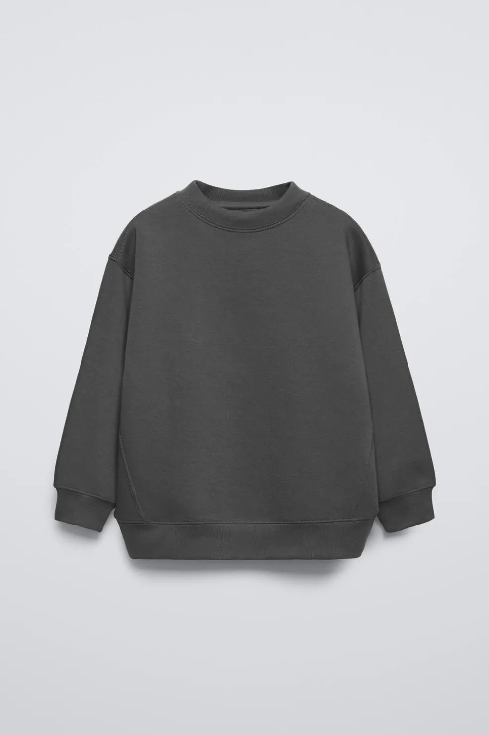 SWEATSHIRT EM FELPA BÁSICA-ZARA Store