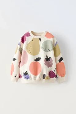 SWEATSHIRT ESTAMPADA-ZARA Best