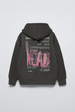 SWEATSHIRT ESTAMPADA-ZARA Outlet
