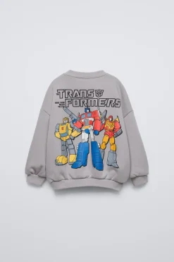 SWEATSHIRT ESTAMPADO TRANSFORMERS © HASBRO-ZARA Hot