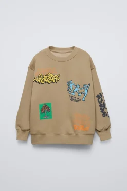 SWEATSHIRT GRAFITTI-ZARA Shop