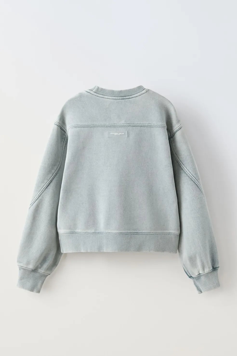 SWEATSHIRT LAVADA COM MENSAGEM-ZARA Sale
