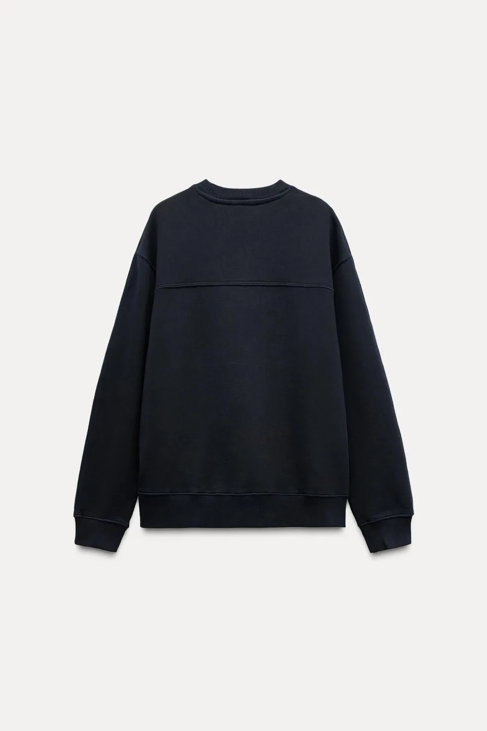 ZARA Winter Layersnew|Sweatshirts / Joggers^SWEATSHIRT LAVADA OVERSIZE Azul-marinho