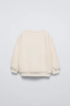 SWEATSHIRT LISA COM BORDADO-ZARA Shop