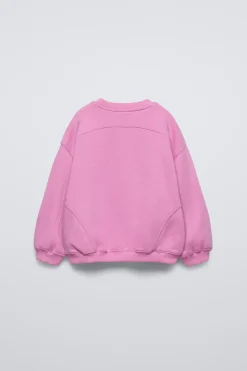 SWEATSHIRT LISA COM TEXTO-ZARA Cheap