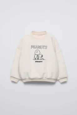 SWEATSHIRT POLAR COM BORDADO SNOOPY PEANUTS™-ZARA Discount