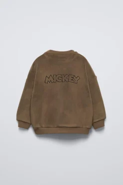 SWEATSHIRT POLAR COM BORDADO MICKEY MOUSE © DISNEY-ZARA New