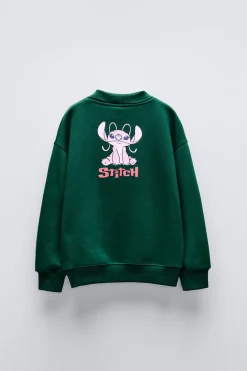 SWEATSHIRT POLO STITCH & ANGEL © DISNEY-ZARA Outlet