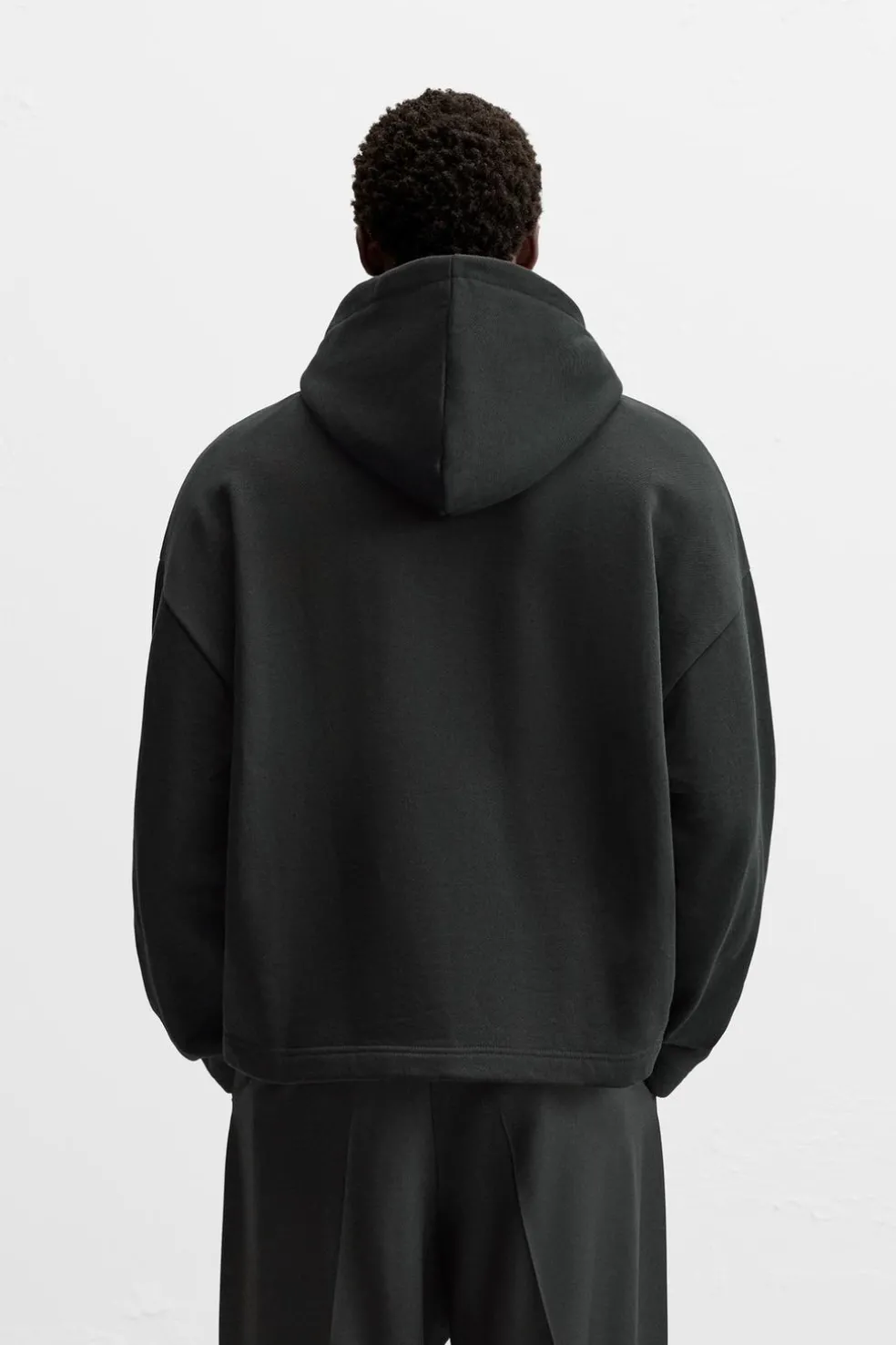 ZARA Sweatshirts^SWEATSHIRT REMENDO COMBINADO Preto