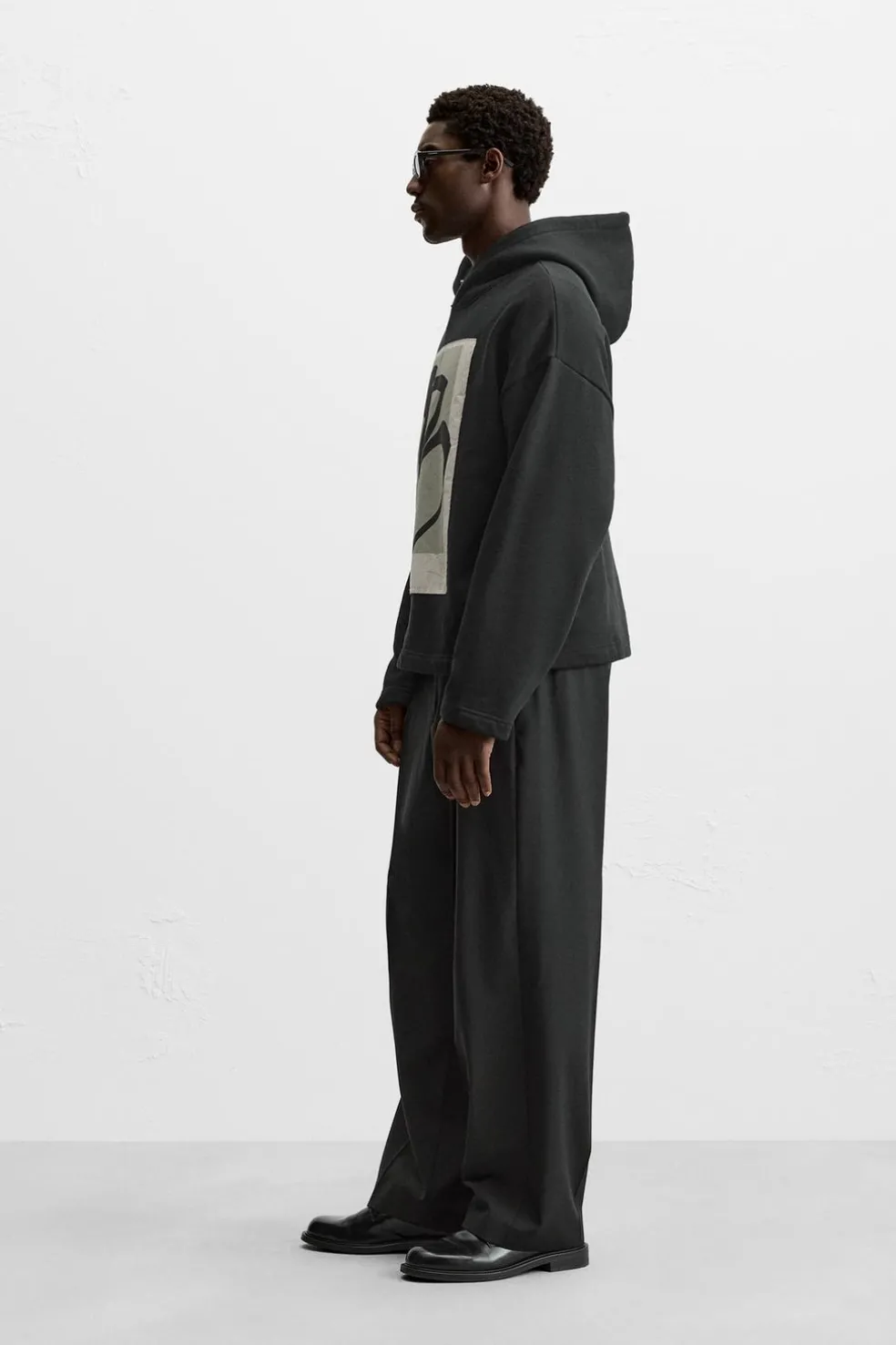 ZARA Sweatshirts^SWEATSHIRT REMENDO COMBINADO Preto