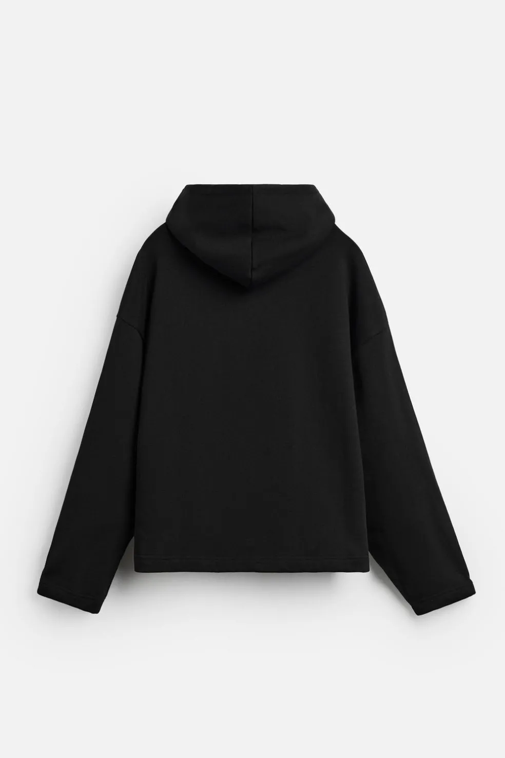 ZARA Sweatshirts^SWEATSHIRT REMENDO COMBINADO Preto
