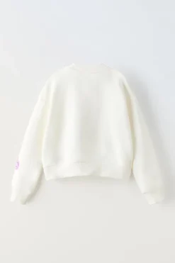 SWEATSHIRT SMILEYWORLD ® CROPPED-ZARA Outlet