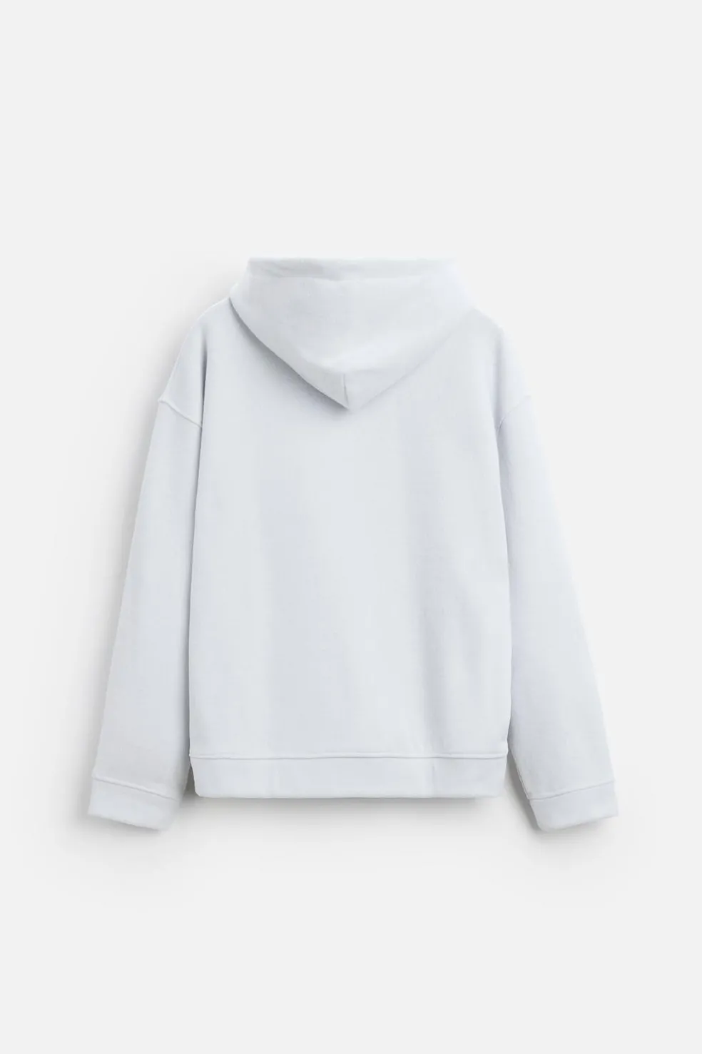 ZARA Sweatshirts^SWEATSHIRT SOFT CAPUZ Azul-claro