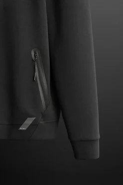 ZARA Sweatshirts^SWEATSHIRT TÉCNICA COM FECHOS DE CORRER Preto
