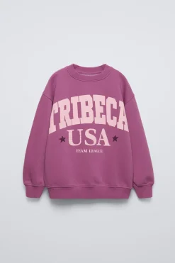 SWEATSHIRT TEXTO-ZARA Store