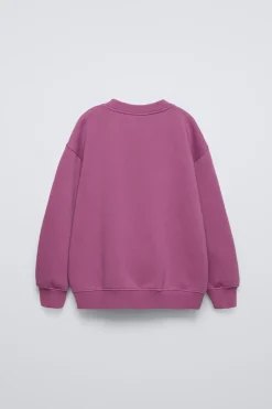 SWEATSHIRT TEXTO-ZARA Store