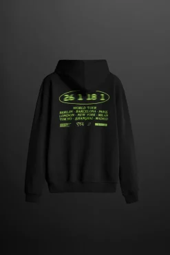 ZARA Sweatshirts^SWEATSHIRT TEXTO CAPUZ Preto