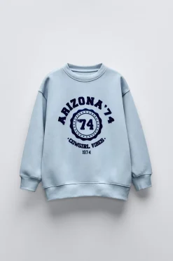 SWEATSHIRT VARSITY-ZARA Flash Sale