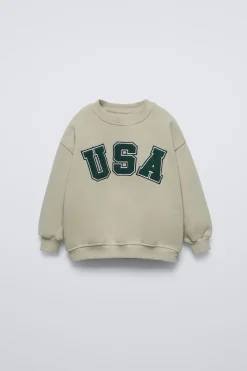 SWEATSHIRT VARSITY-ZARA Shop