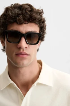 ZARA T-Shirts|Polos^TEXTURED PIQUÉ POLO SHIRT Branco-marfim