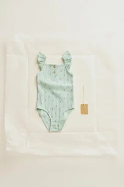 TIMELESZ - BODY DE MALHA POINTELLE ESTAMPADO-ZARA Fashion