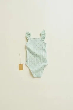TIMELESZ - BODY DE MALHA POINTELLE ESTAMPADO-ZARA Fashion