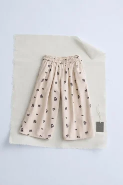 TIMELESZ – CALÇAS COM FLORES-ZARA Cheap